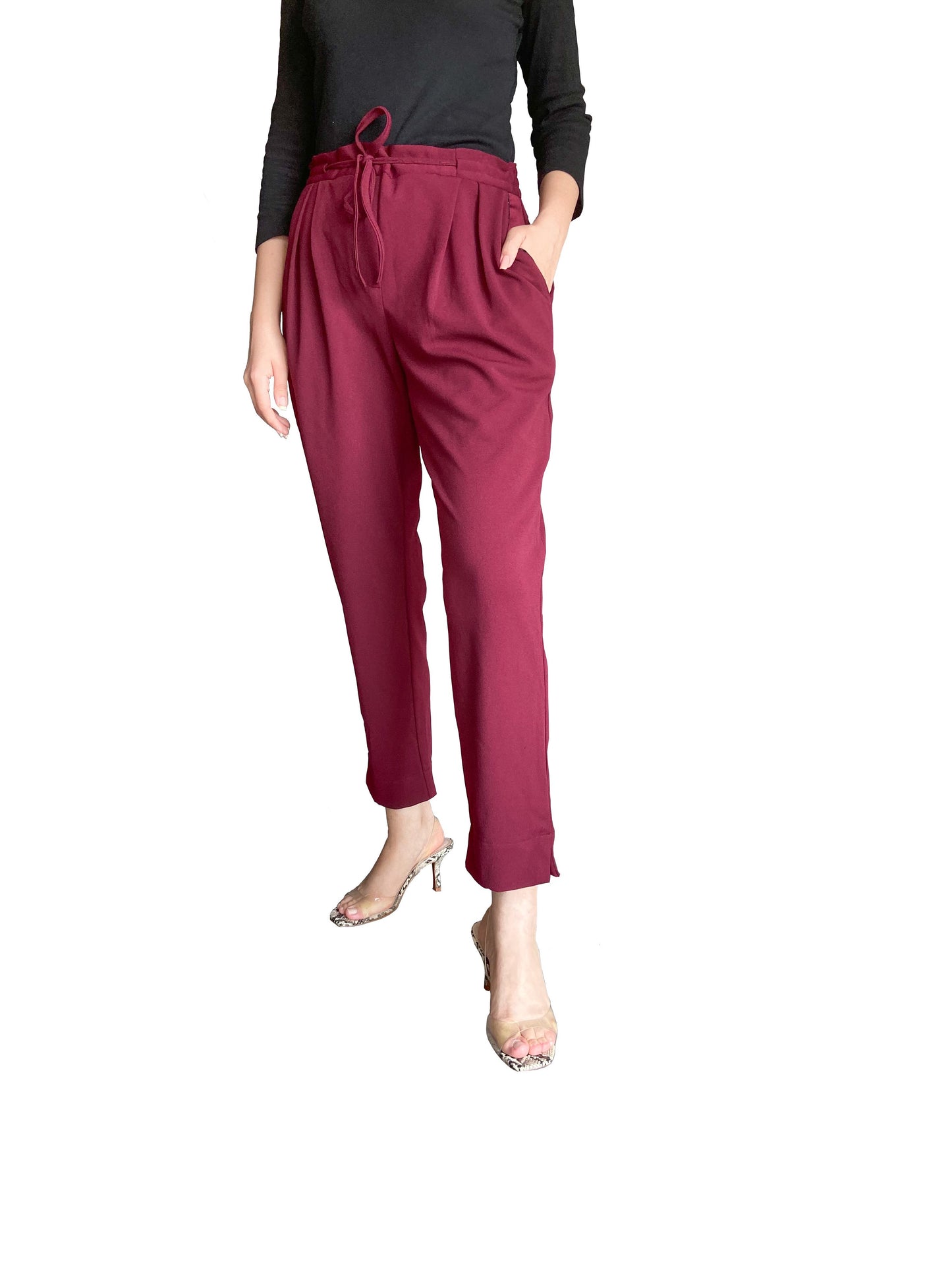 Smart Trousers with Sequin