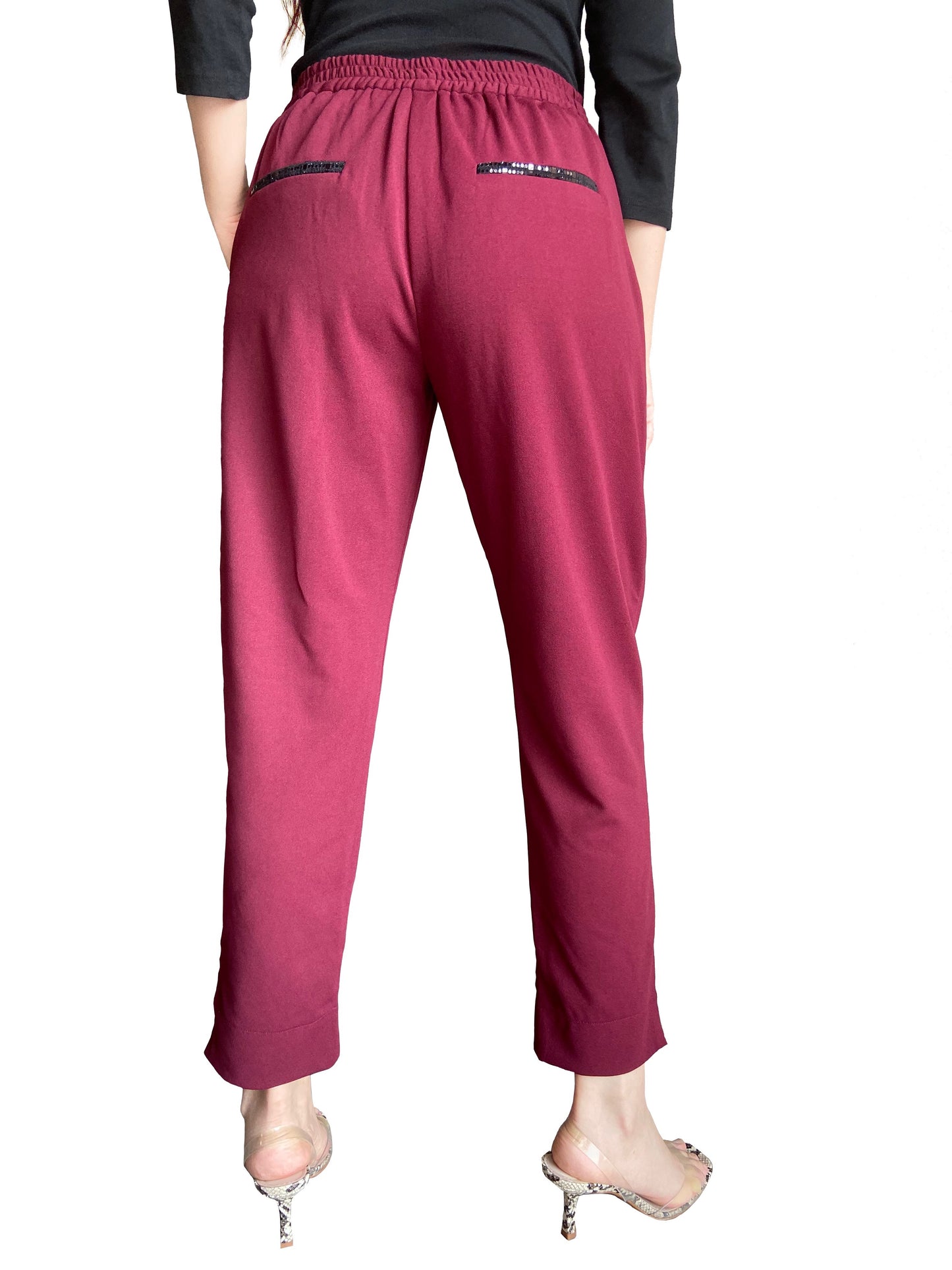 Smart Trousers with Sequin