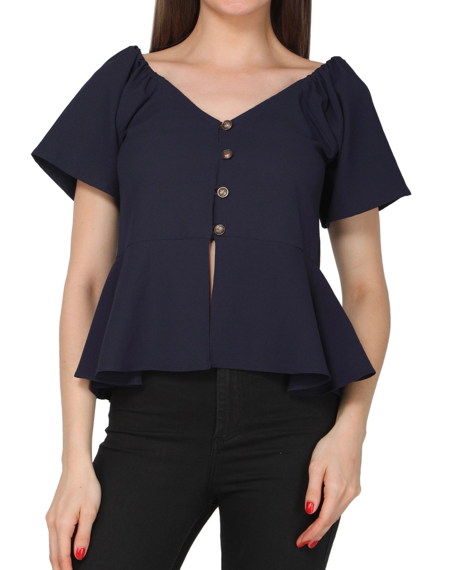 Peplum top