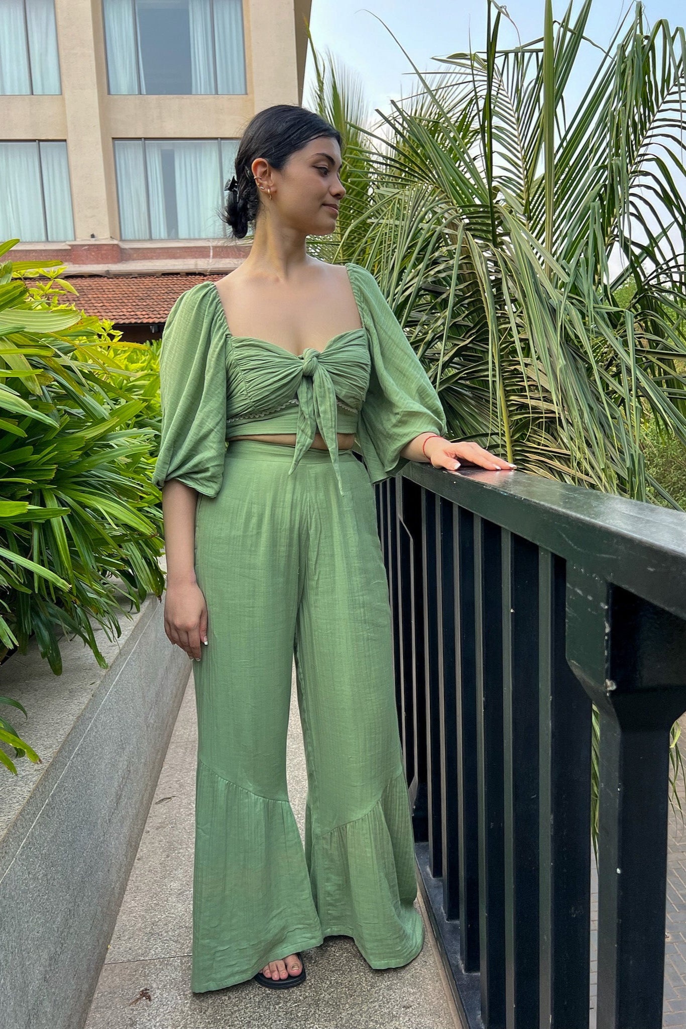 Boho Co-ord Set - Green