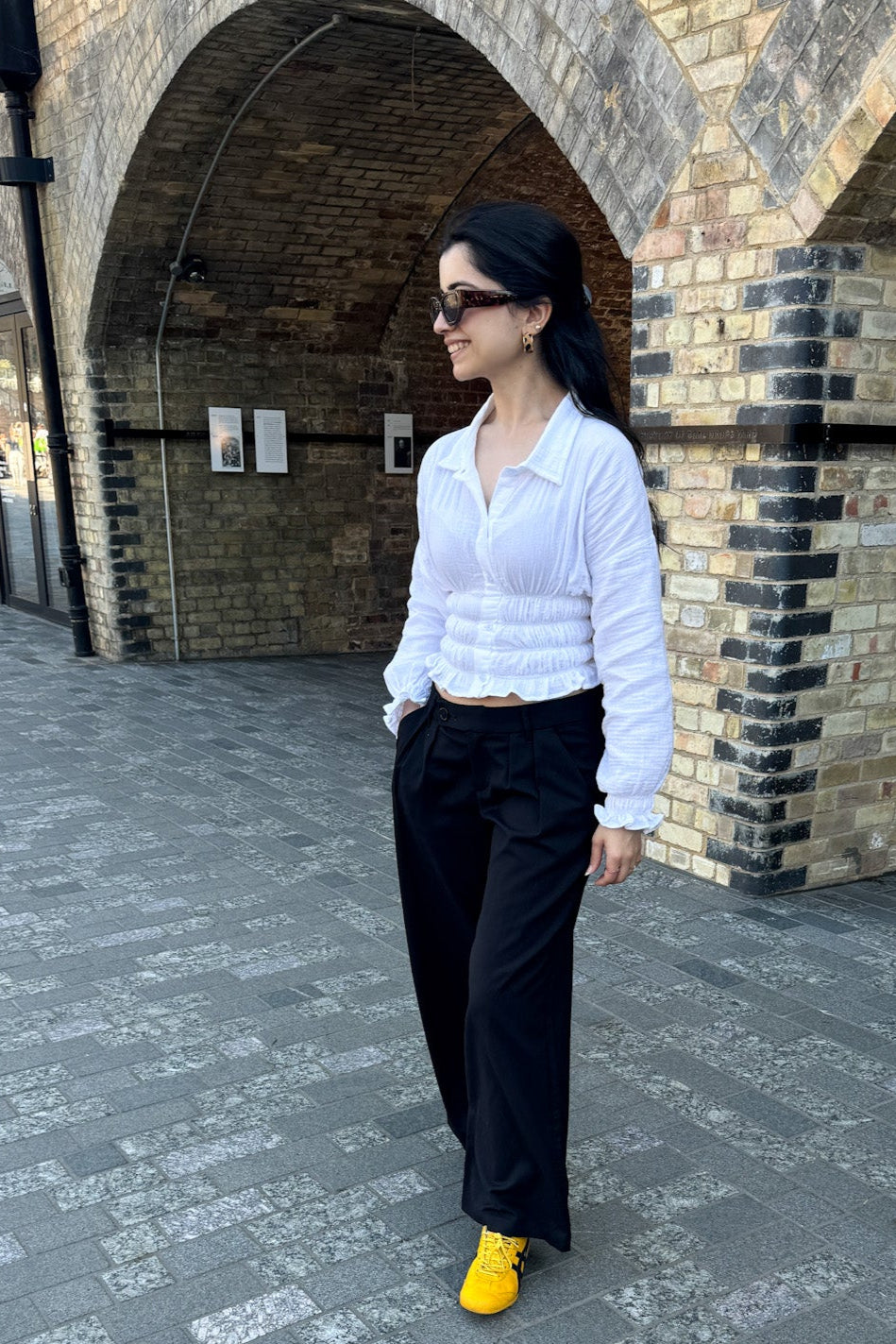 Cinched Waist Shirt