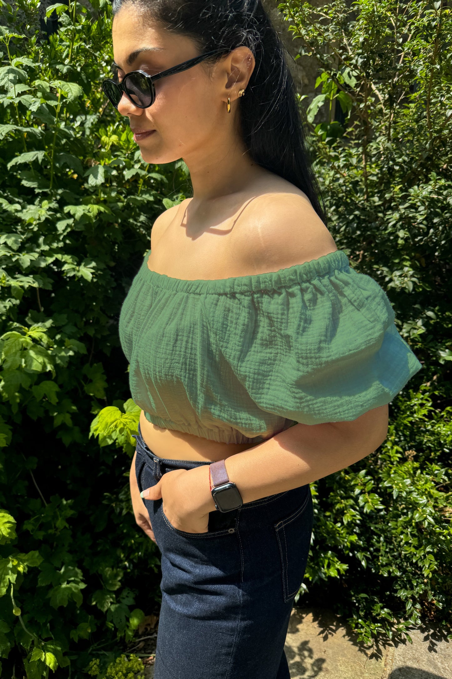 Off Shoulder 2 in 1 Top