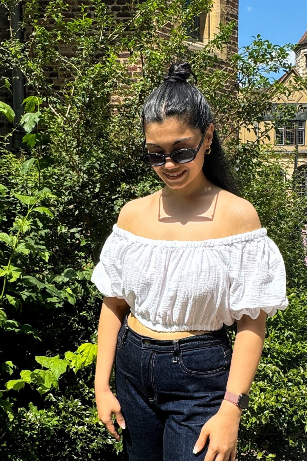 Off Shoulder 2 in 1 Top