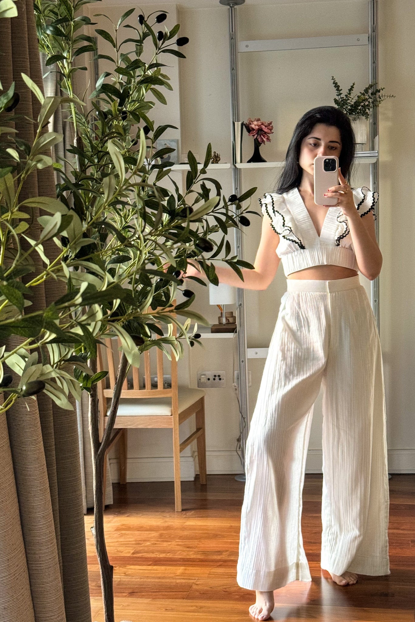 Beach Co-ord Set - White