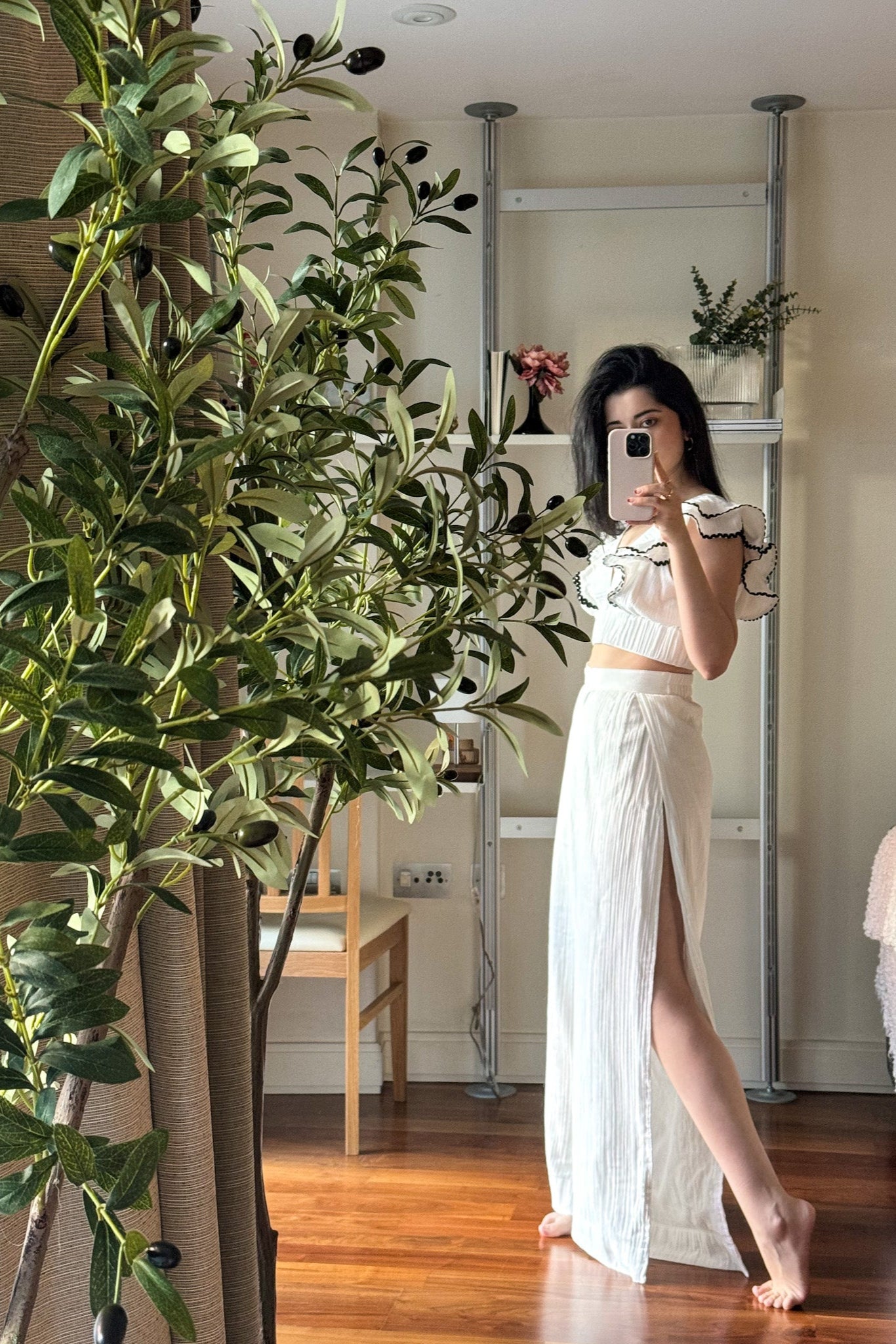 Beach Co-ord Set - White