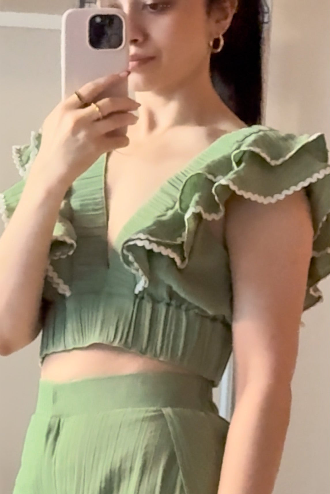 Beach Co-ord Set - Green