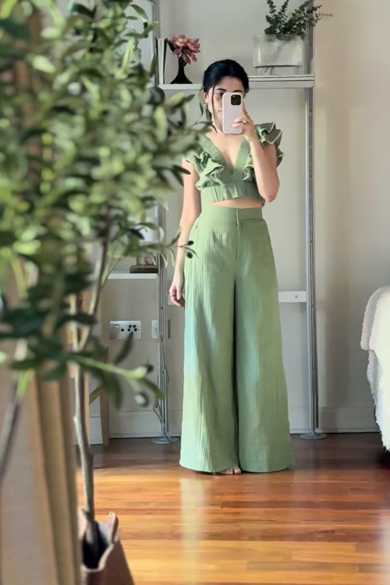 Beach Co-ord Set - Green