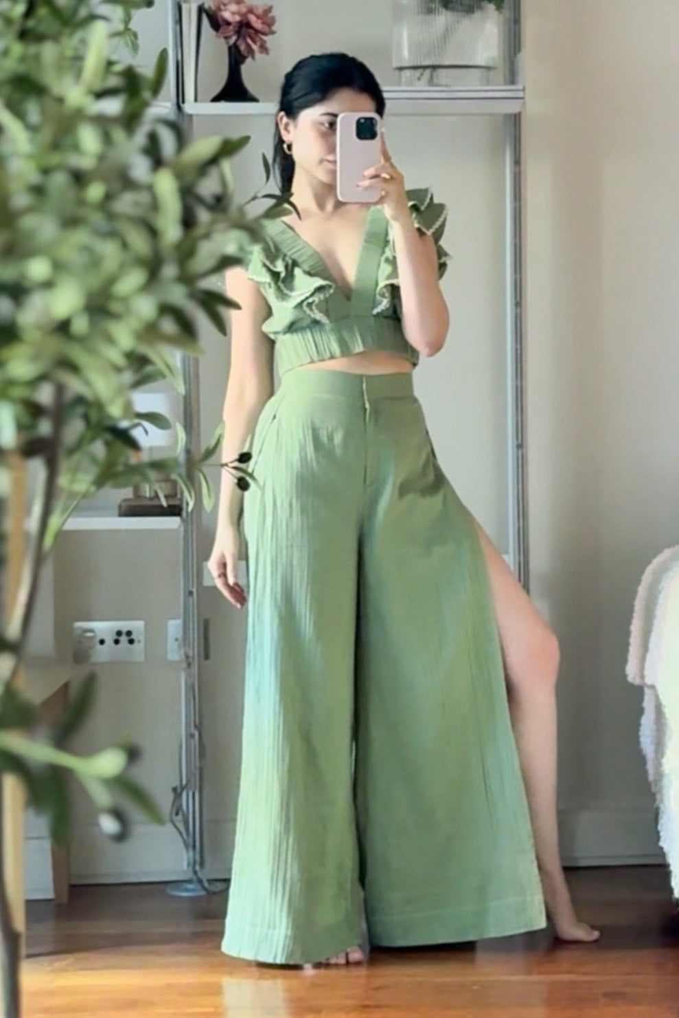 Beach Co-ord Set - Green