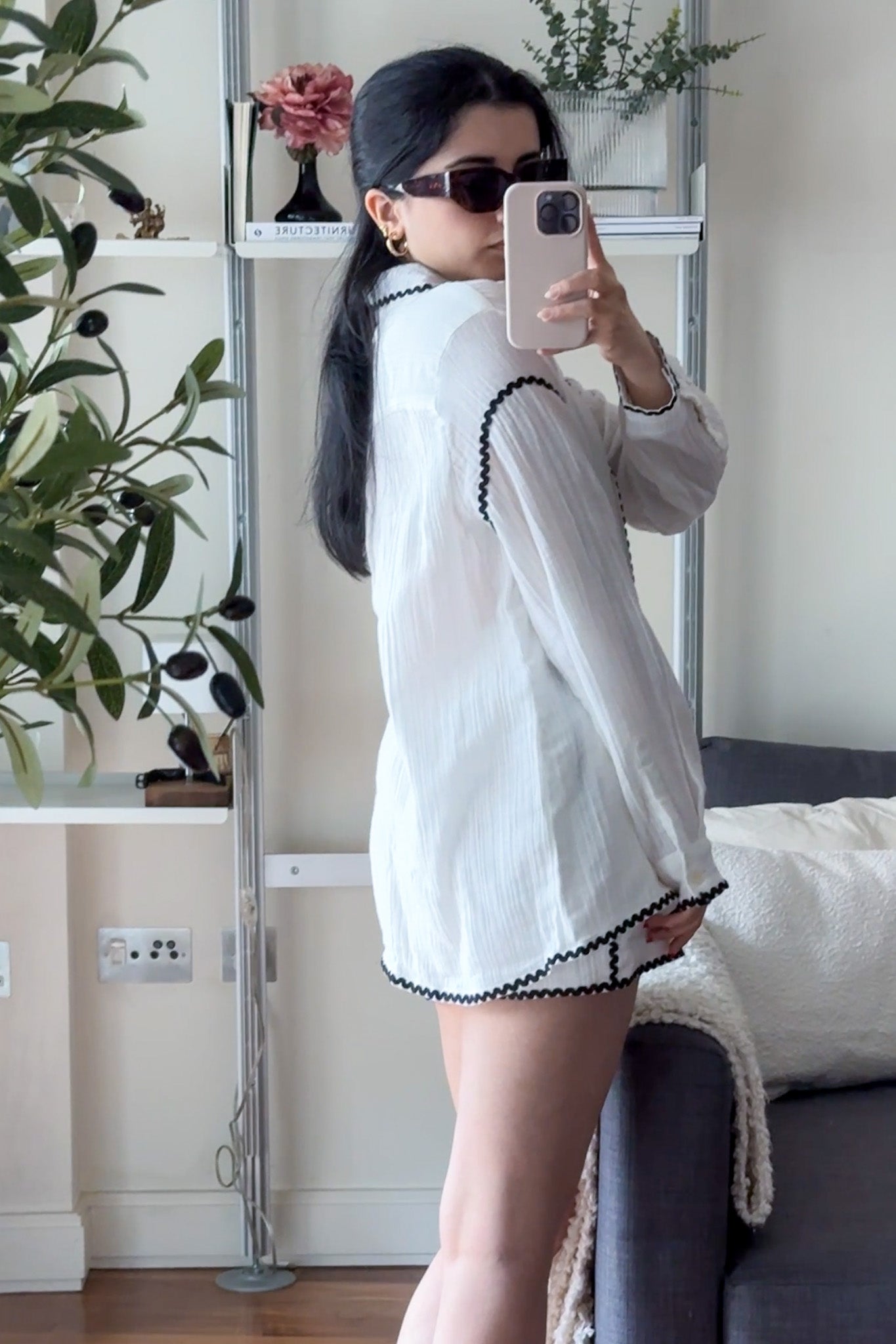 Farmhouse Co-ord Set - White