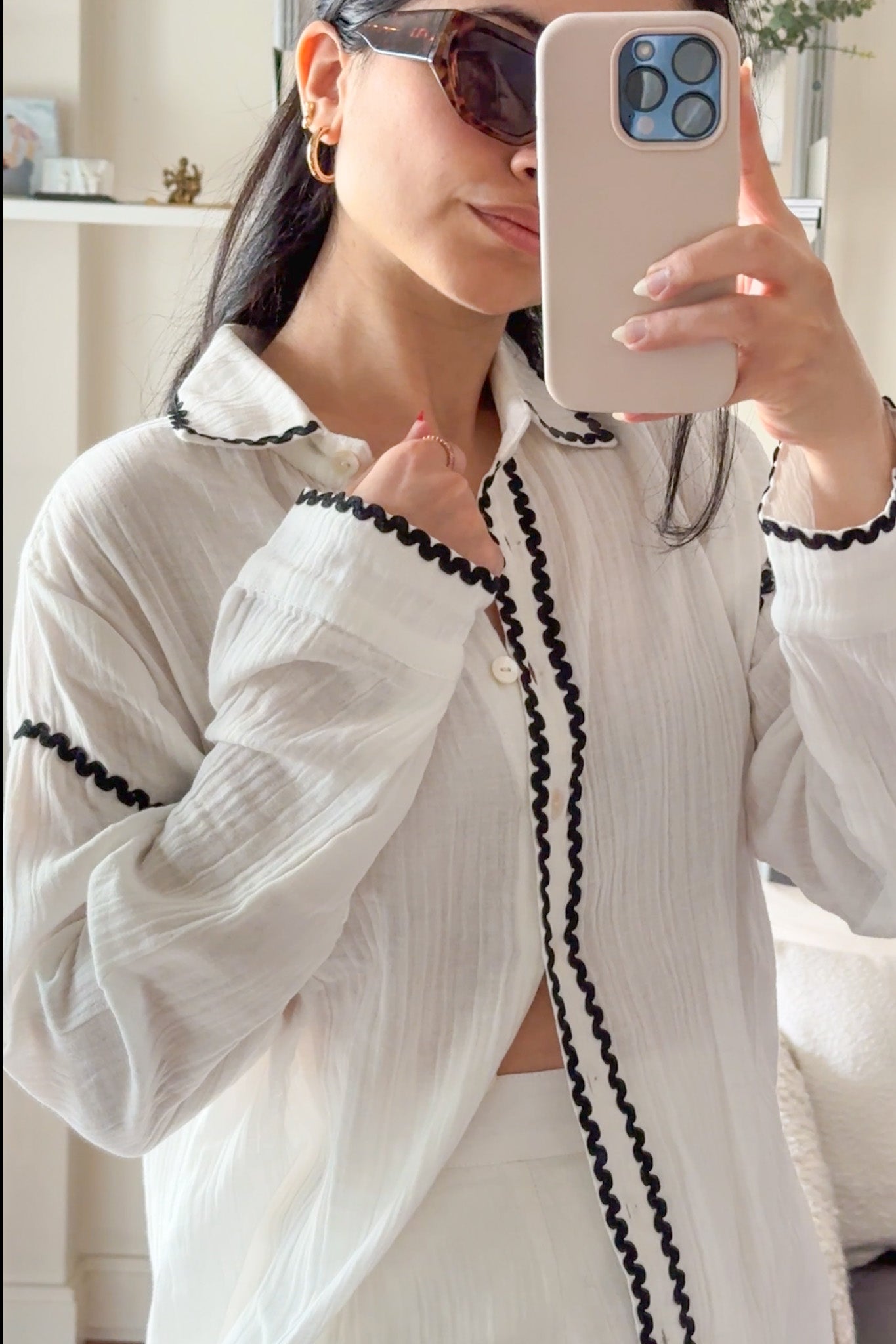 Farmhouse Co-ord Set - White