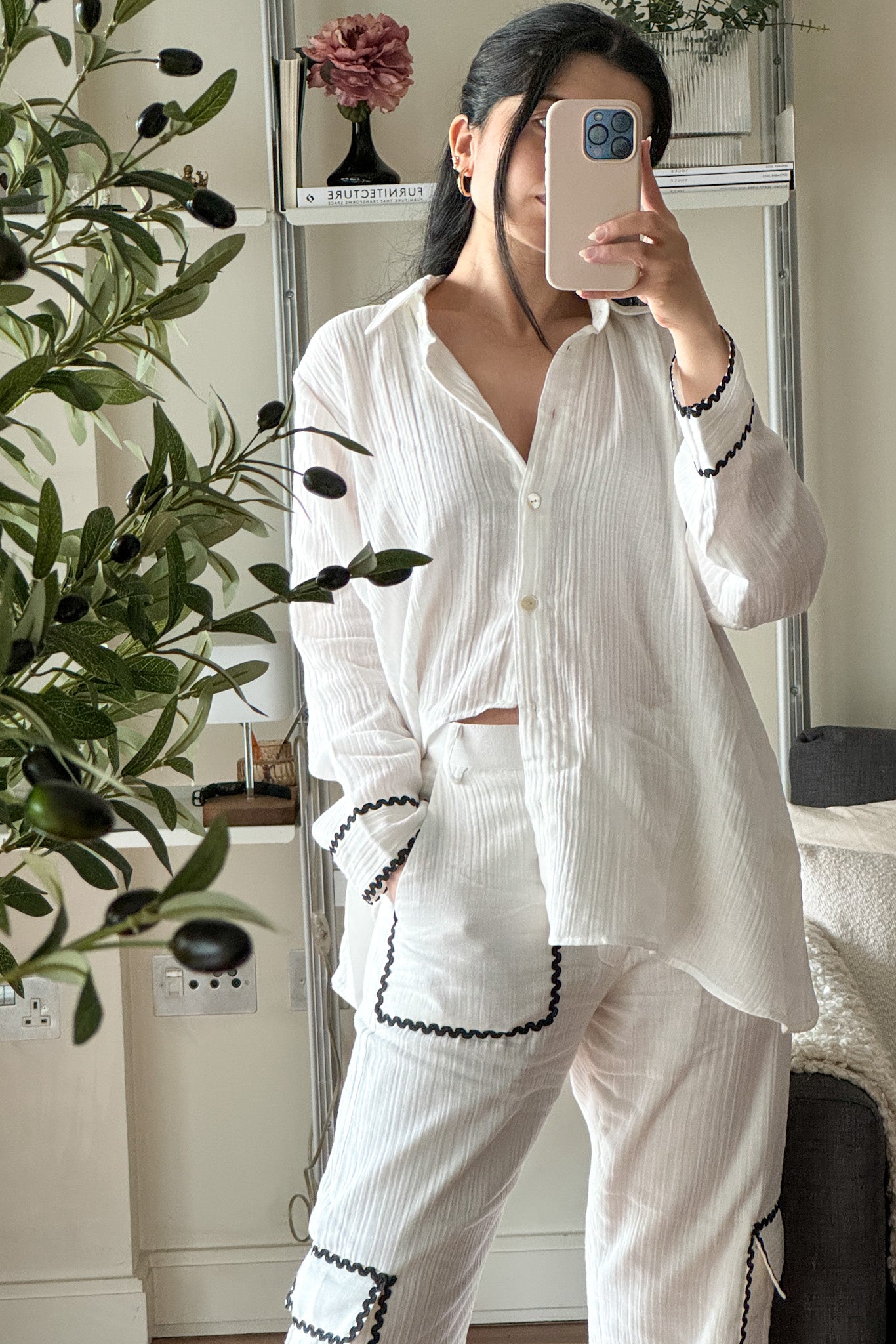 Berlin Co-ord Set - White