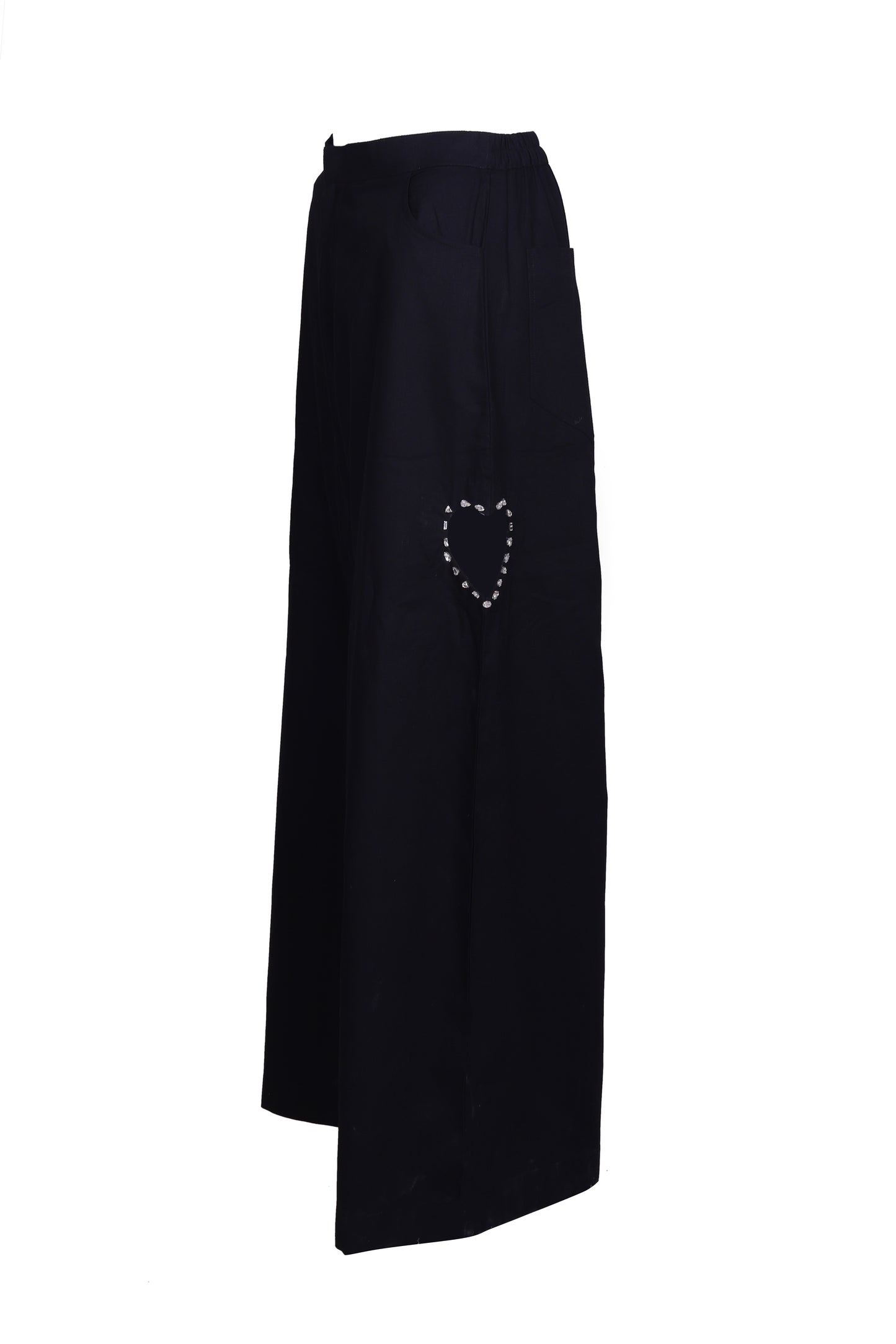 Heart Cutout Trouser