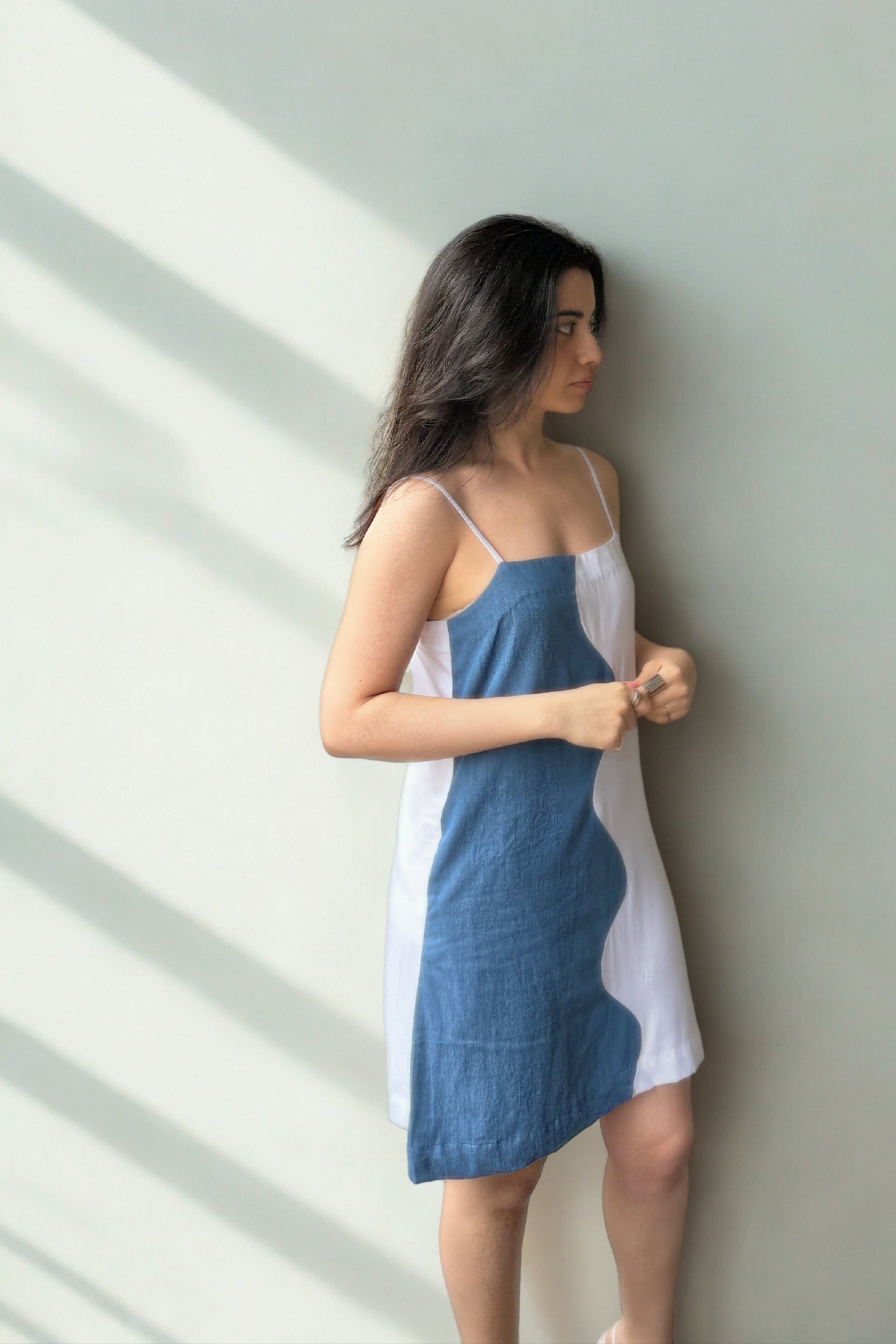 Wave Slip Dress