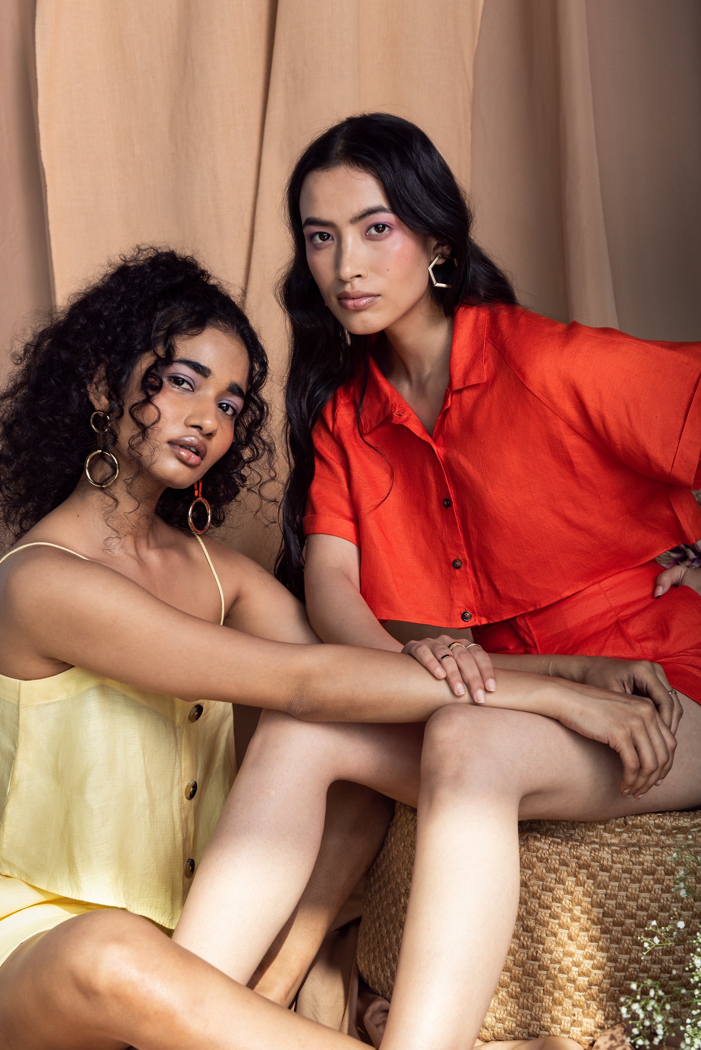 Crop Shirt with Back Slit - TISH