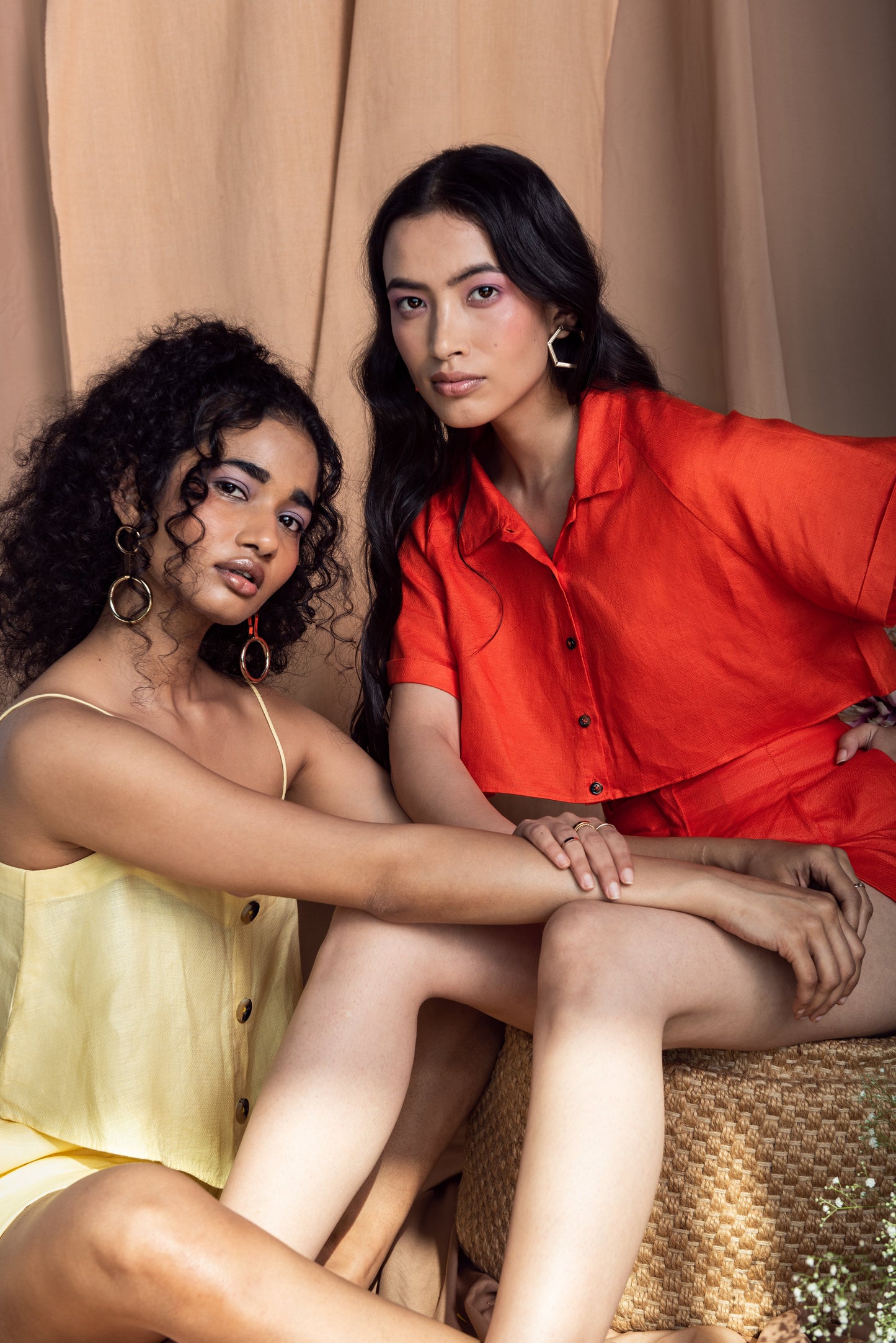 Crop Shirt with Back Slit - TISH