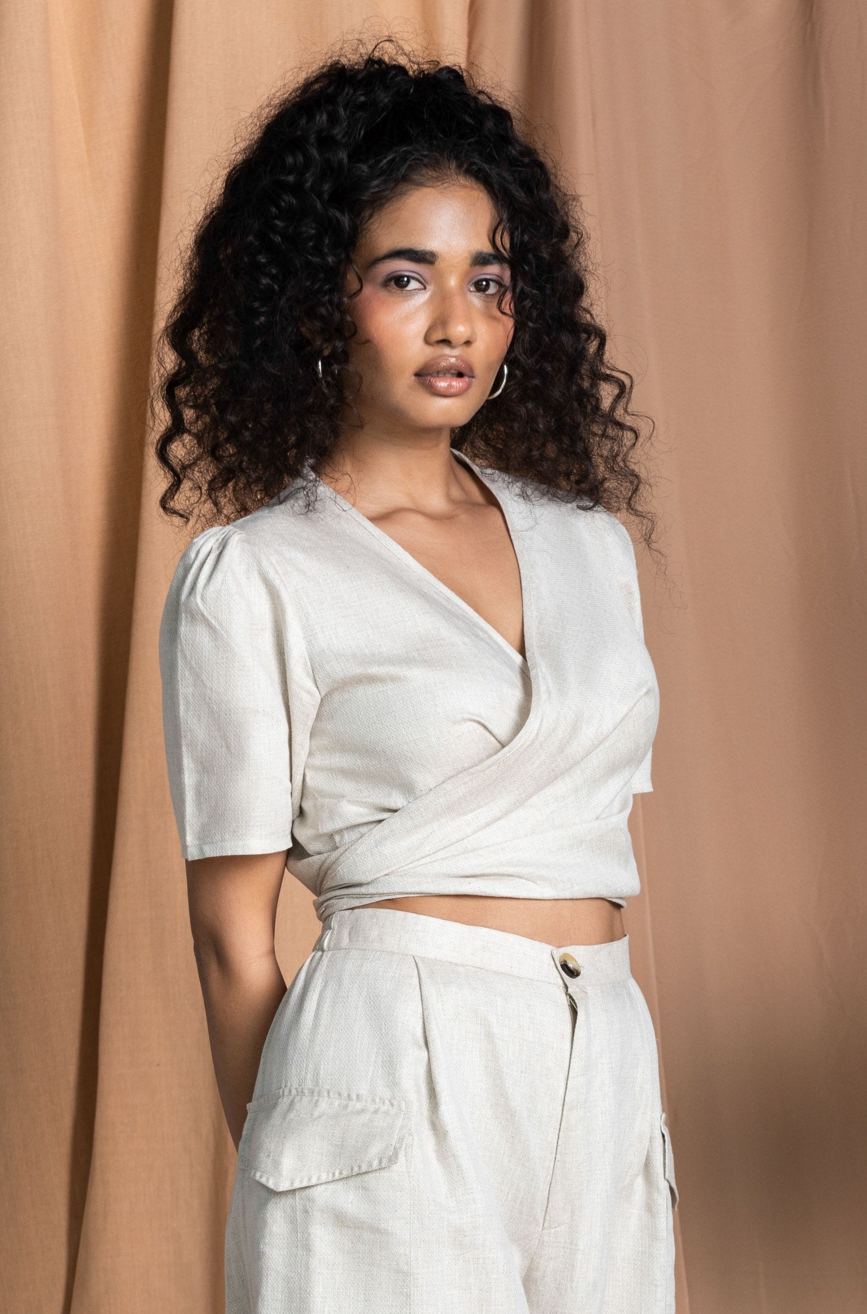 Wrap 2 in 1 Crop Top - TISH