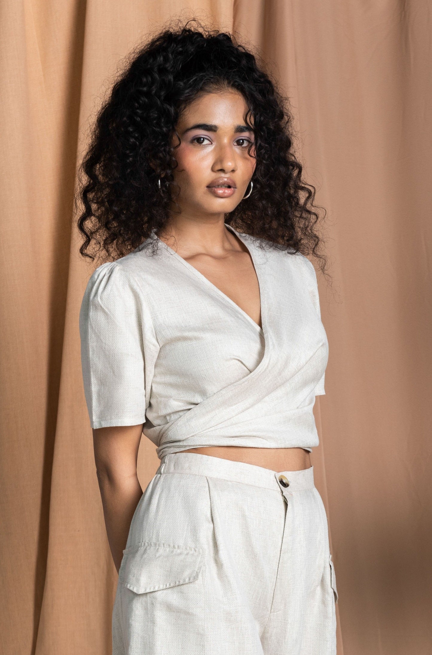 Wrap 2 in 1 Crop Top - TISH