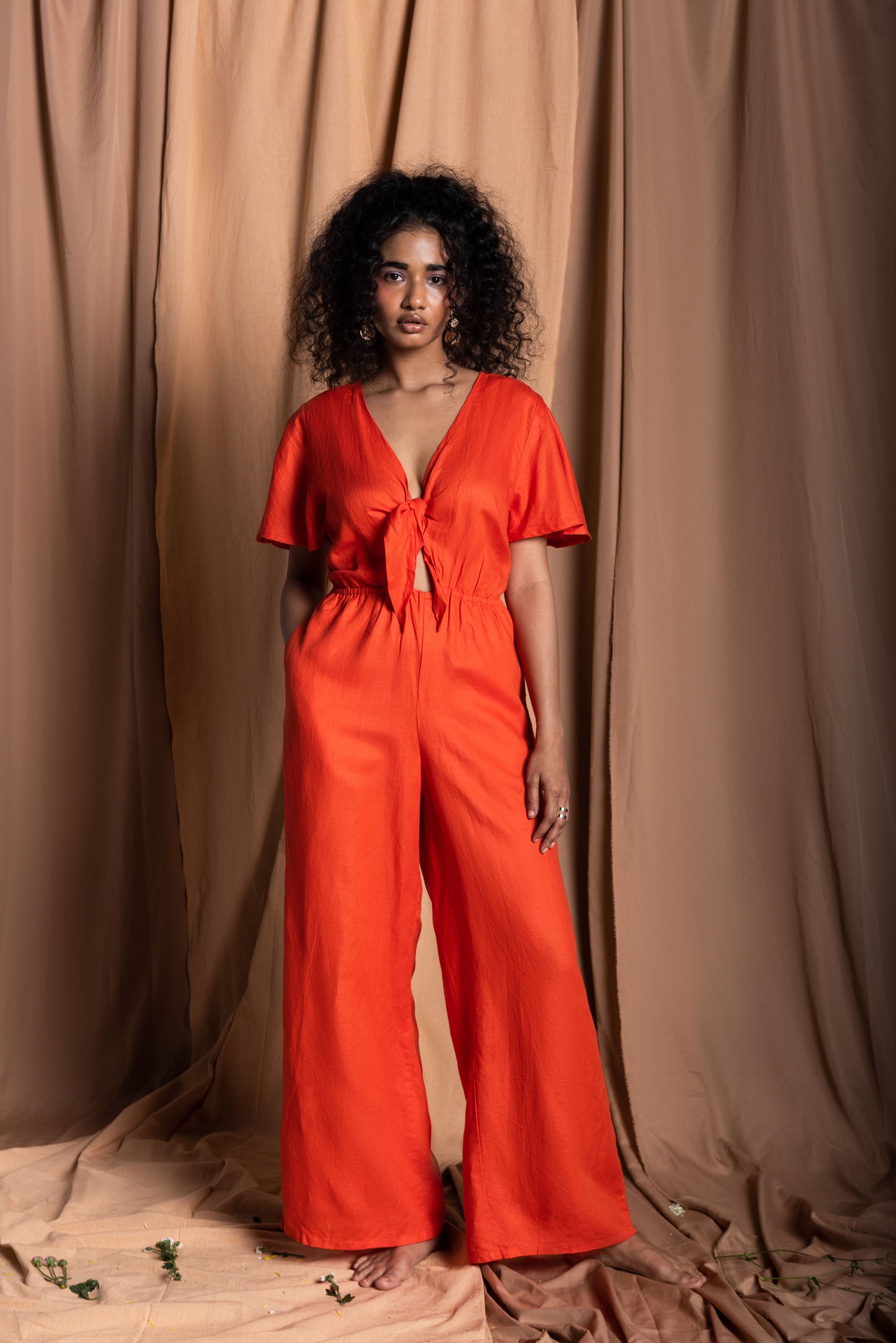 Bow Jumpsuit - TISH