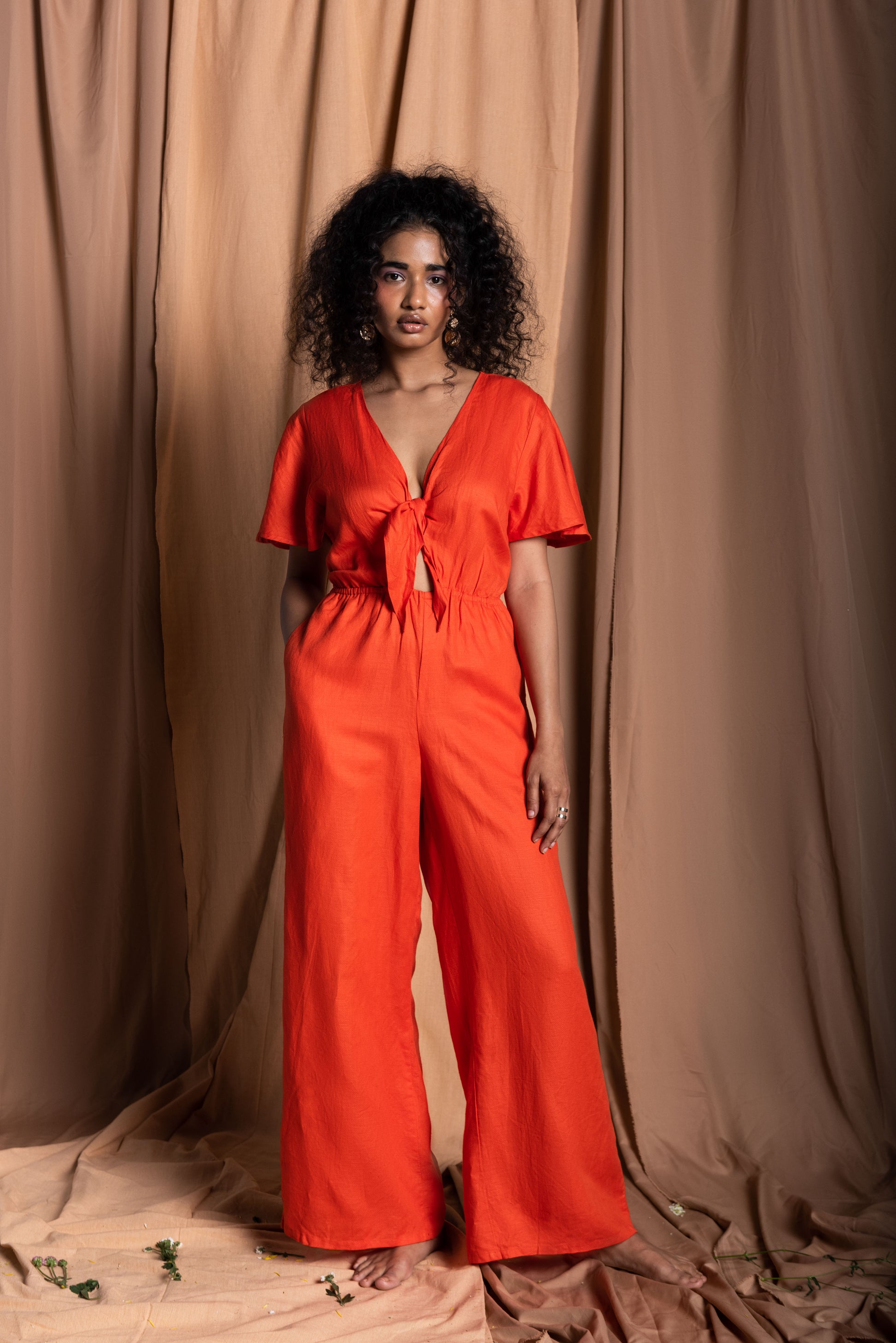 Bow Jumpsuit - TISH