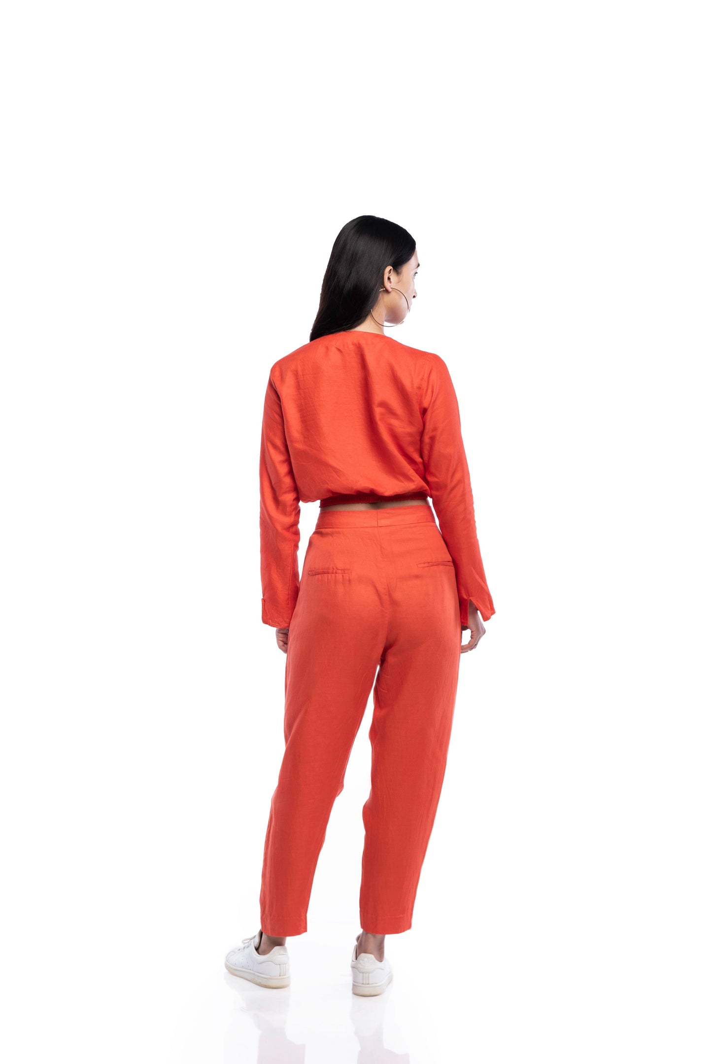 Long Sleeve Crop Top - TISH