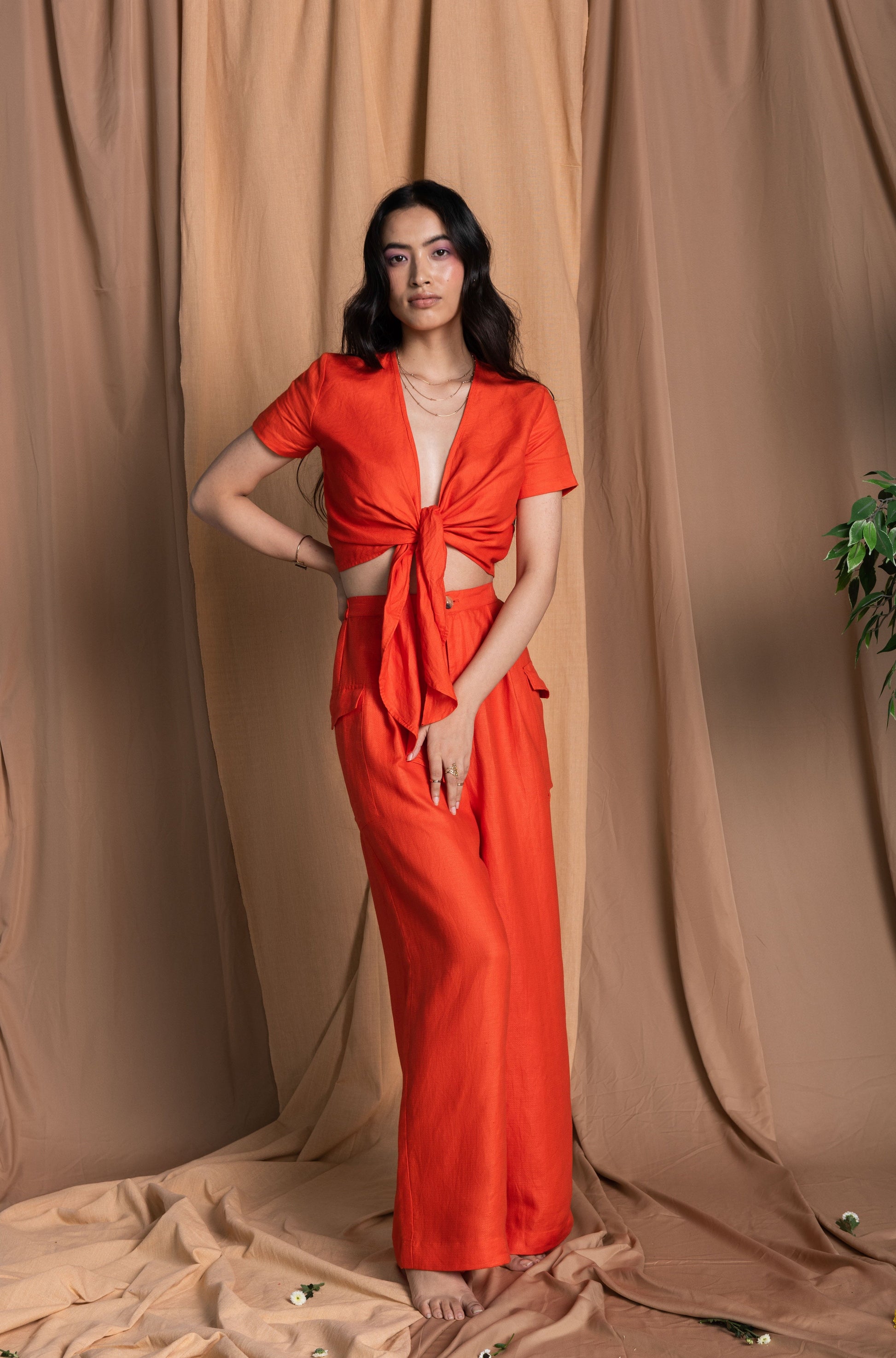 Wrap 2 in 1 Crop Top - TISH