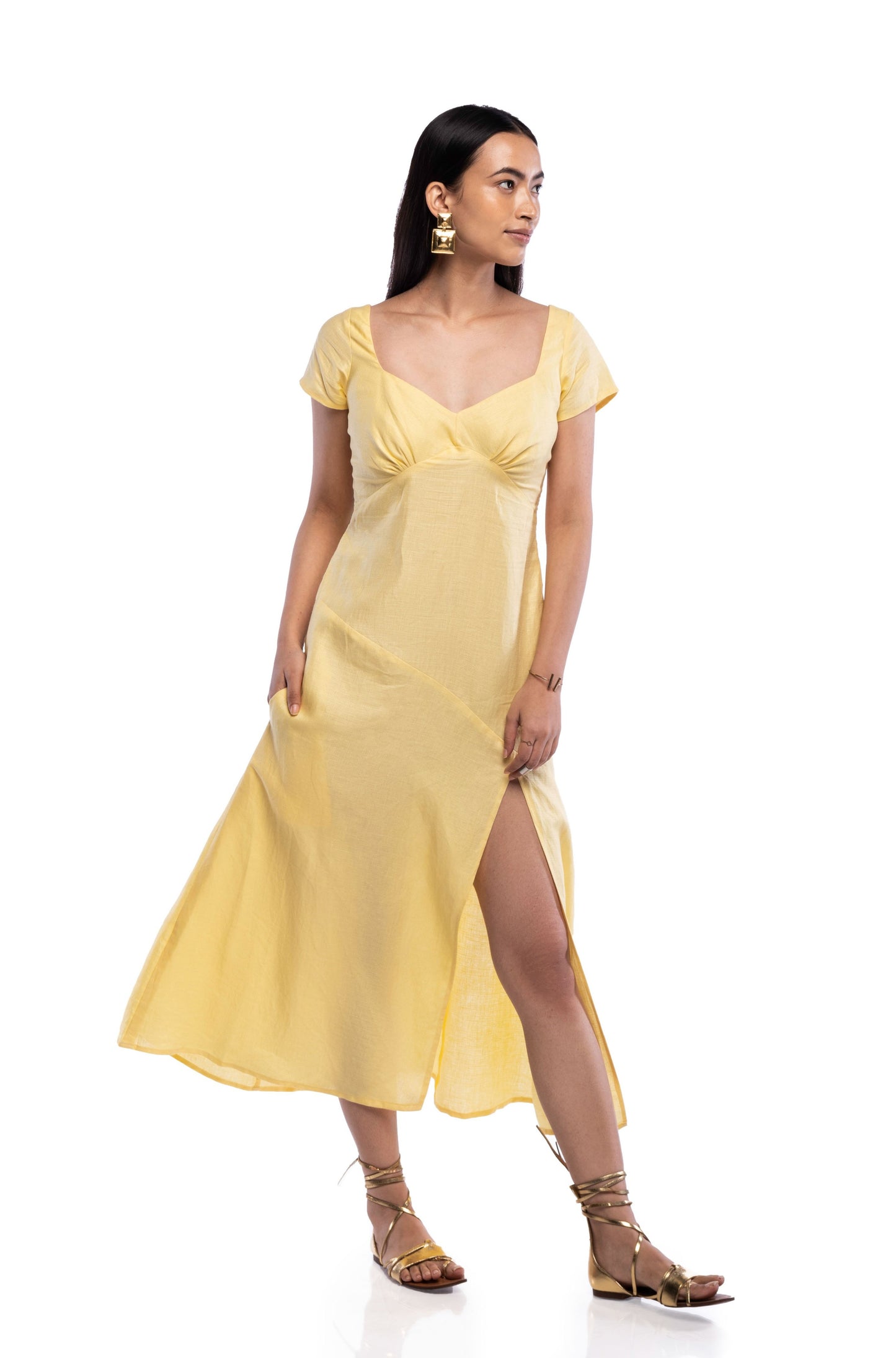 Midi Slit Dress - TISH