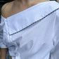 Off Shoulder Shirt - White