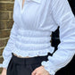 Cinched Waist Shirt
