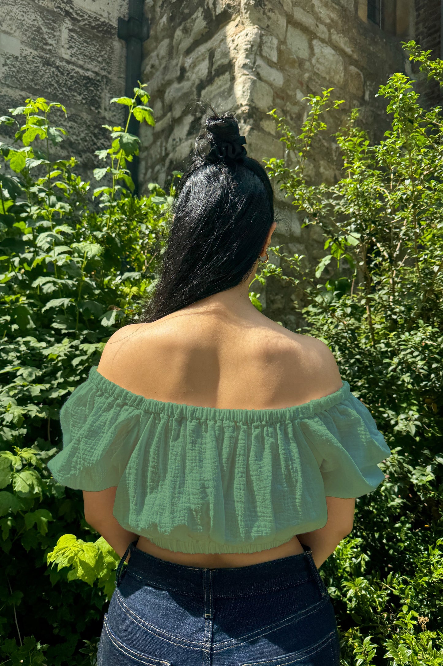 Off Shoulder 2 in 1 Top