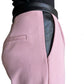 Smart trousers with leather trim