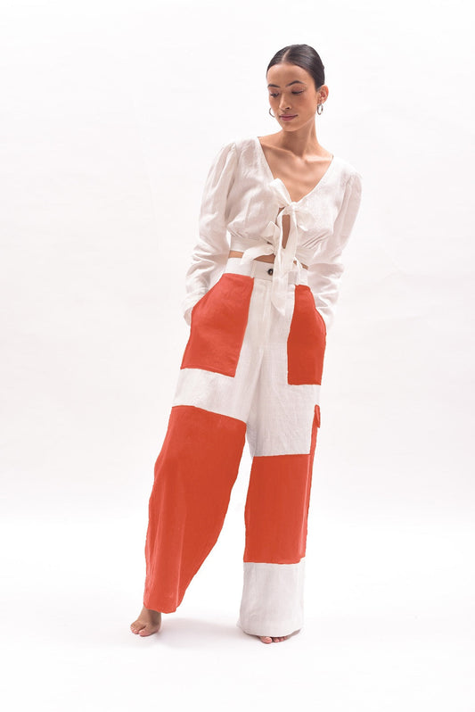 Colour Block Pant